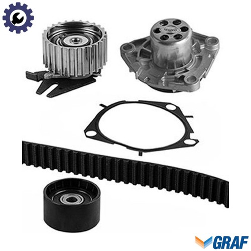 Water pump timing belt kit - pump,