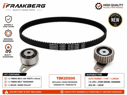 Timing belt kit - kit, romeo