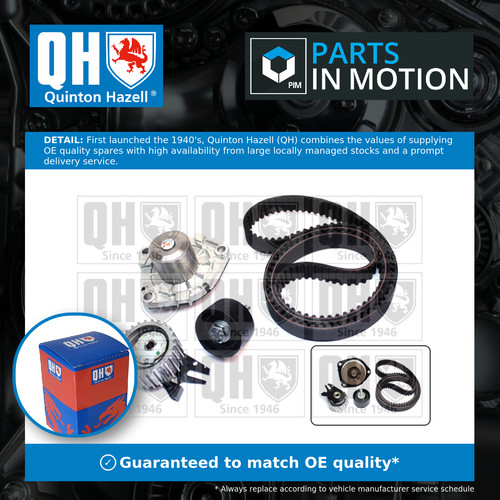 Timing belt water pump kit - timing,