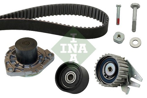 Timing belt kit with - belt, water