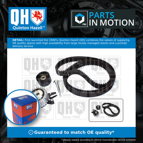 Timing belt kit - kit, fits