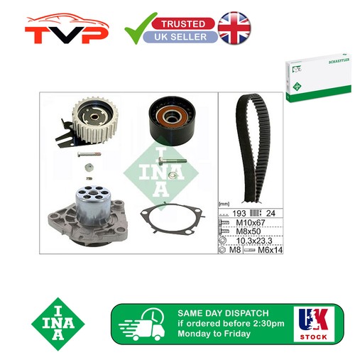 Ina timing belt kit - timing, water